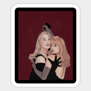 death becomes her Sticker